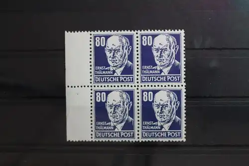 DDR 339va XI als Viererblock postfrisch geprüft Schönherr BPP #SU323