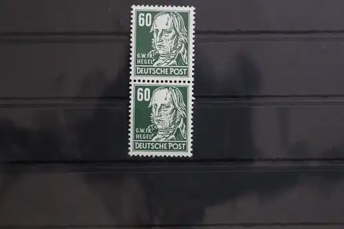 DDR 338va XII als senkrechtes Paar postfrisch geprüft Schönherr BPP #SU221