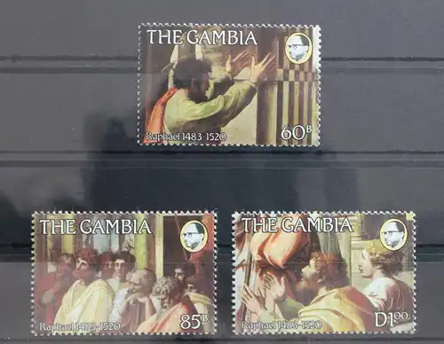 Gambia 487-489 postfrisch #ST432