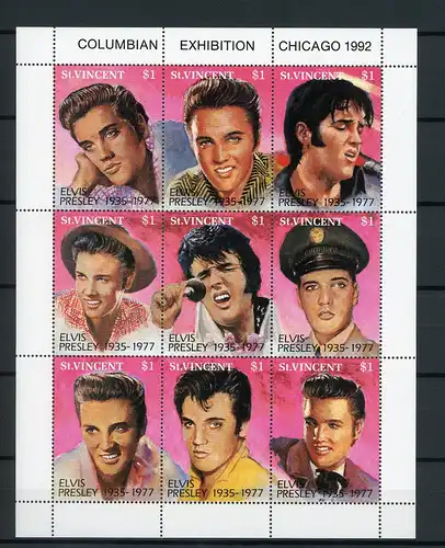 St. Vincent Klb. 2004-2012 postfrisch Musik #IN230