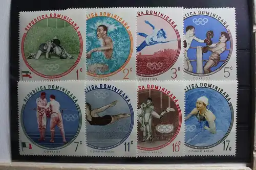Dominikanische Republik 724A-731A postfrisch #ST986
