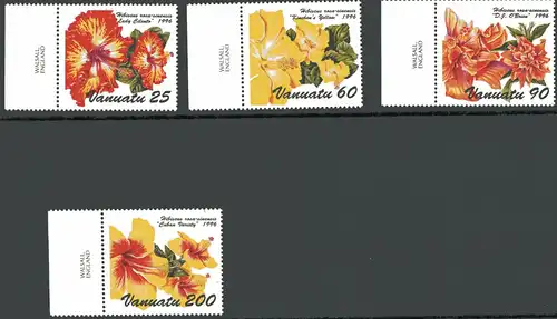 Großbritannien 1024-1027 postfrisch Blumen #IF416