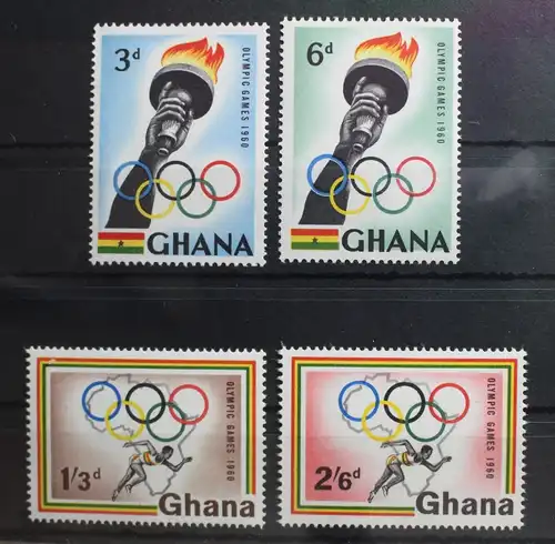 Ghana 84-87 postfrisch #ST988