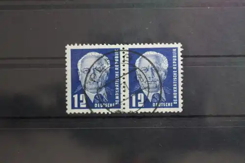 DDR 251 als waagerechtes Paar gestempelt Poststempel Bedarfsstempel #SX212