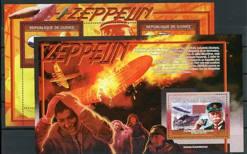 Guinea 6690-92 postfrisch Zeppelin #GO614