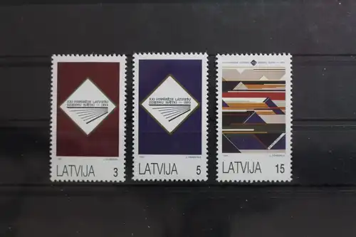 Lettland 357-359 postfrisch #SX565