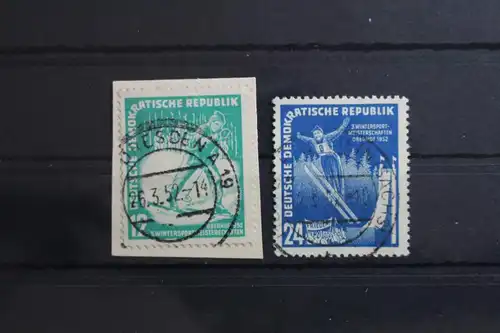 DDR 298-299 gestempelt Poststempel Bedarfsstempel #SX299