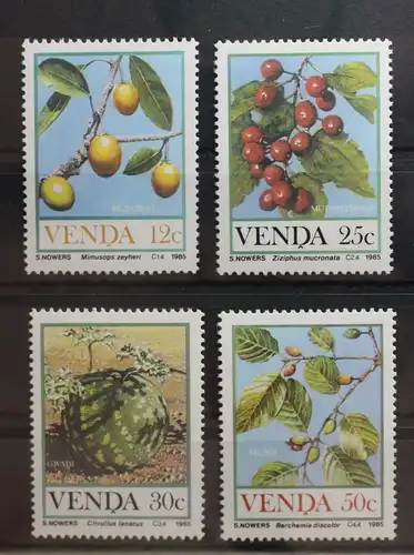 Südafrika Venda 112-115 postfrisch #SY252
