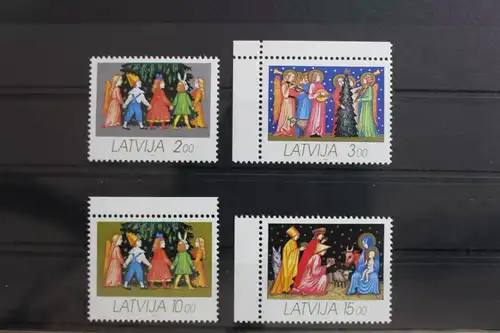 Lettland 344-347 postfrisch #SX562