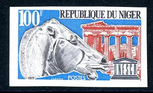 Niger 599 geschnitten postfrisch Unesco Welterbe #GX062