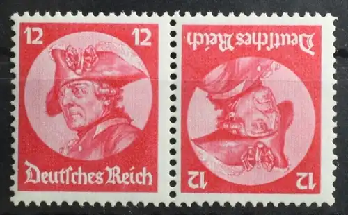 Deutsches Reich Zd K18 postfrisch Zusammendruck #SW351