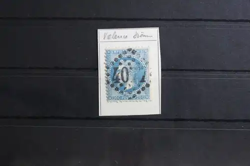 Frankreich 28 gestempelt Nummernstempel 4077 #SV678
