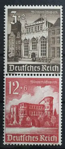 Deutsches Reich Zd S268 postfrisch Zusammendruck #SW374