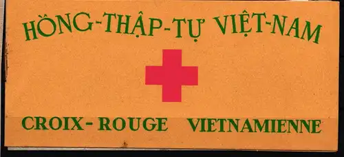 Vietnam 88 Markenheftchen Rotes Kreuz ungebraucht #GX030