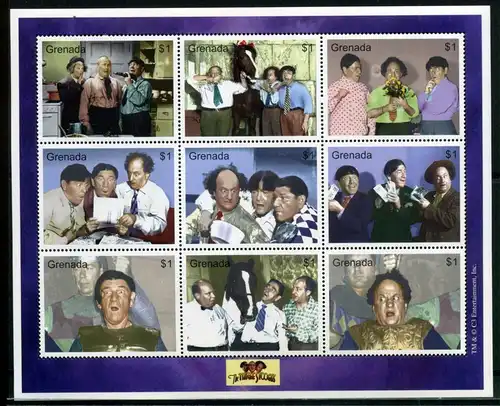 Grenada 4444-4452 postfrisch KB Filme #GU562