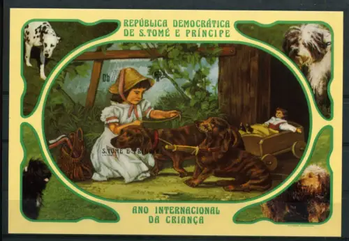 St. Tomé und Principe Block 76 B postfrisch #GU519