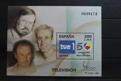 Spanien Block 94 mit 3597 postfrisch #SY388