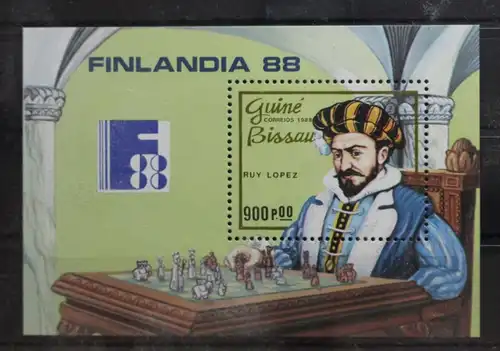 Guinea-Bissau Block 274 mit 981 postfrisch #TA013