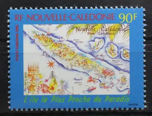 Neukaledonien 1032 postfrisch #TA522