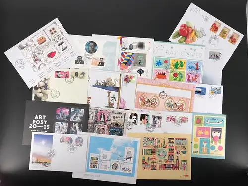 Finnland FDC Jahrgang 2015 komplett Ersttagesbrief/FDC #LO315