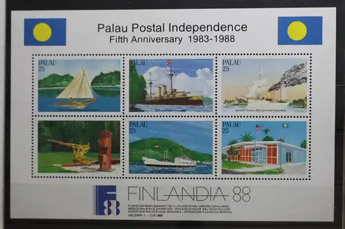 Palau Block 3 mit 235-240 postfrisch #TA016