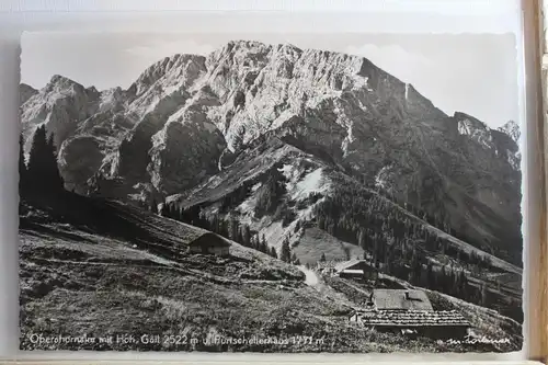 AK Oberahornalm mit Hoh. Göll u. Purtschellerhaus 1771 m #PF837