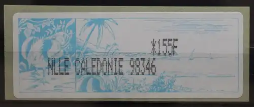 Neukaledonien Automatenmarken 1e postfrisch #TB101
