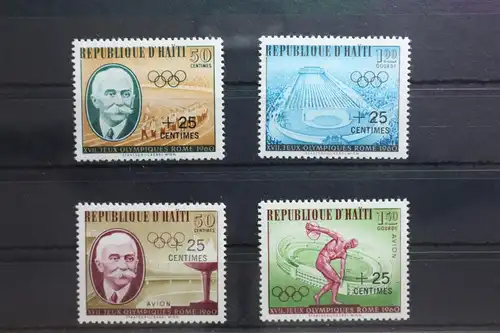 Haiti 636-639 postfrisch Olymia #TB507