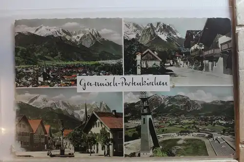 AK Garmisch-Partenkirchen Mehrbildkarte #PF896
