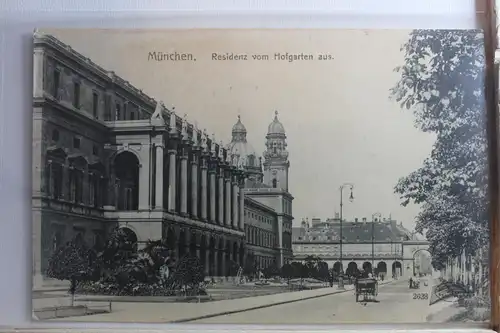 AK München Residenz vom Hofgarten aus #PF778