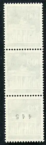 Berlin 290R postfrisch 3er Streifen #GU636