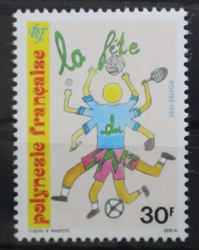 Französisch-Polynesien 636 postfrisch #TA611