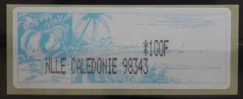 Neukaledonien Automatenmarken 1e postfrisch #TB095