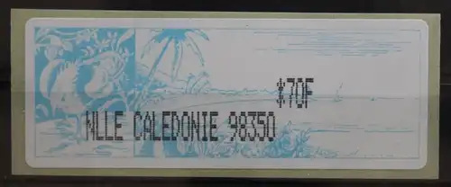 Neukaledonien Automatenmarken 1e postfrisch #TB102