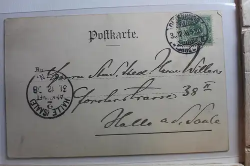 AK Deutschland Künstlerkarte 1908 #PF899