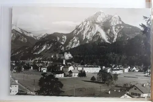 AK Füssen i. Allgäu Ortsansicht 1961 #PF803