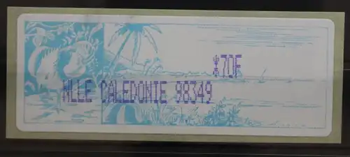 Neukaledonien Automatenmarken 1f postfrisch #TB106