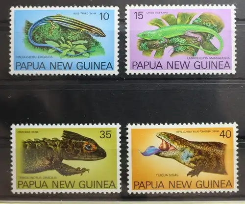 Papua-Neuguinea 337-340 postfrisch #SY361