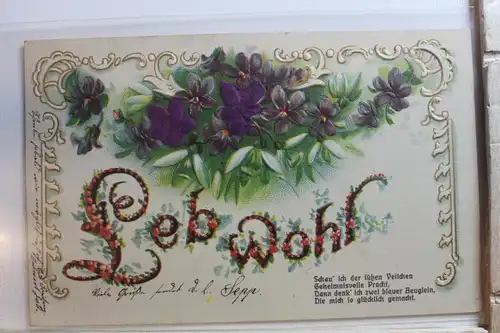 AK Deutschland Grußkarte - Leb wohl #PF885