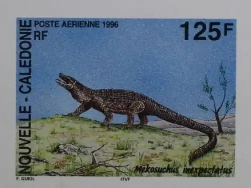 Neukaledonien 1058 U postfrisch ungezähnter Block #TA698