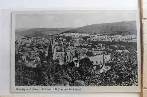 AK Marburg a. d. Lahn Blick vom Schlöß in das Nordviertel #PG001