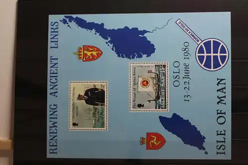 Großbritannien Isle of Man Block 4 mit 172 postfrisch #TA027