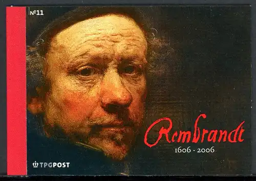 Niederlande Markenheft MH 70 postfrisch Rembrandt #GZ012