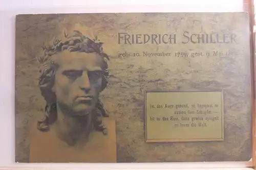 AK Deutschland Friedrich Schiller #PF791