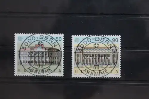 Schweiz 1415-1416 gestempelt "Vollstempel" #TB305