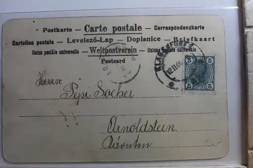 AK Deutschland Künstlerkarte 1906 #PF881