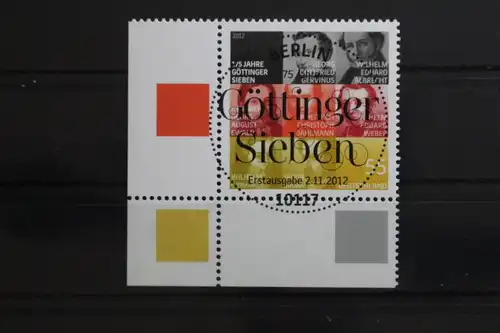 BRD 2962 gestempelt Eckrand #TC705