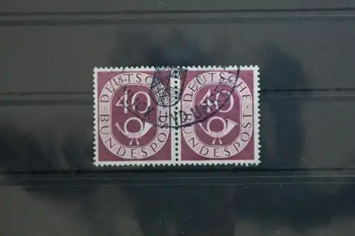 BRD 133 gestempelt als waagerechtes Paar #TC760