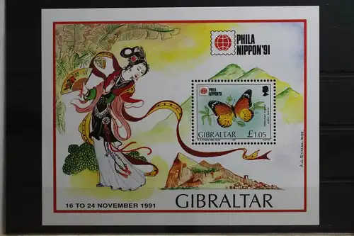 Gibraltar Block 16 mit 632 postfrisch #TC089