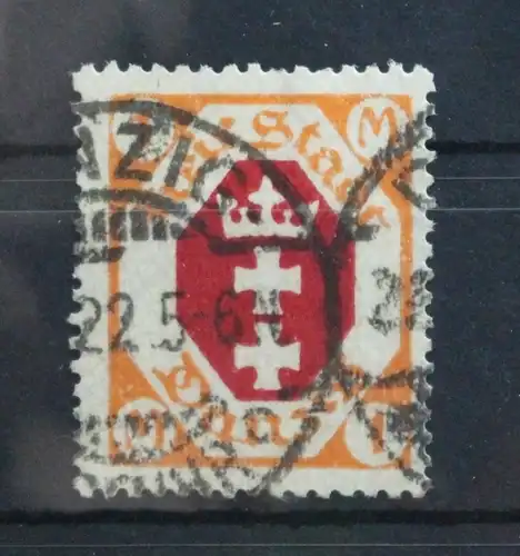 Danzig 83 gestempelt geprüft Infla Berlin #TC597